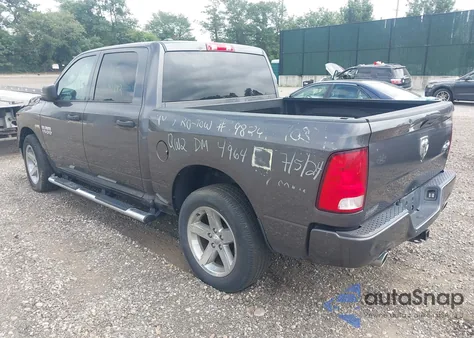 2017 Ram 1500 Express 4X4 5'7 Box из США, поврежденный, VIN 1C6RR7KT8HS799515